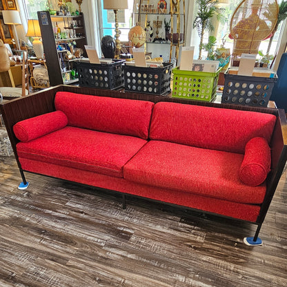 Bolier & Company by Decco Exotic Ebony Wood Sofa