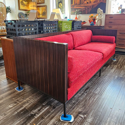 Bolier & Company by Decco Exotic Ebony Wood Sofa