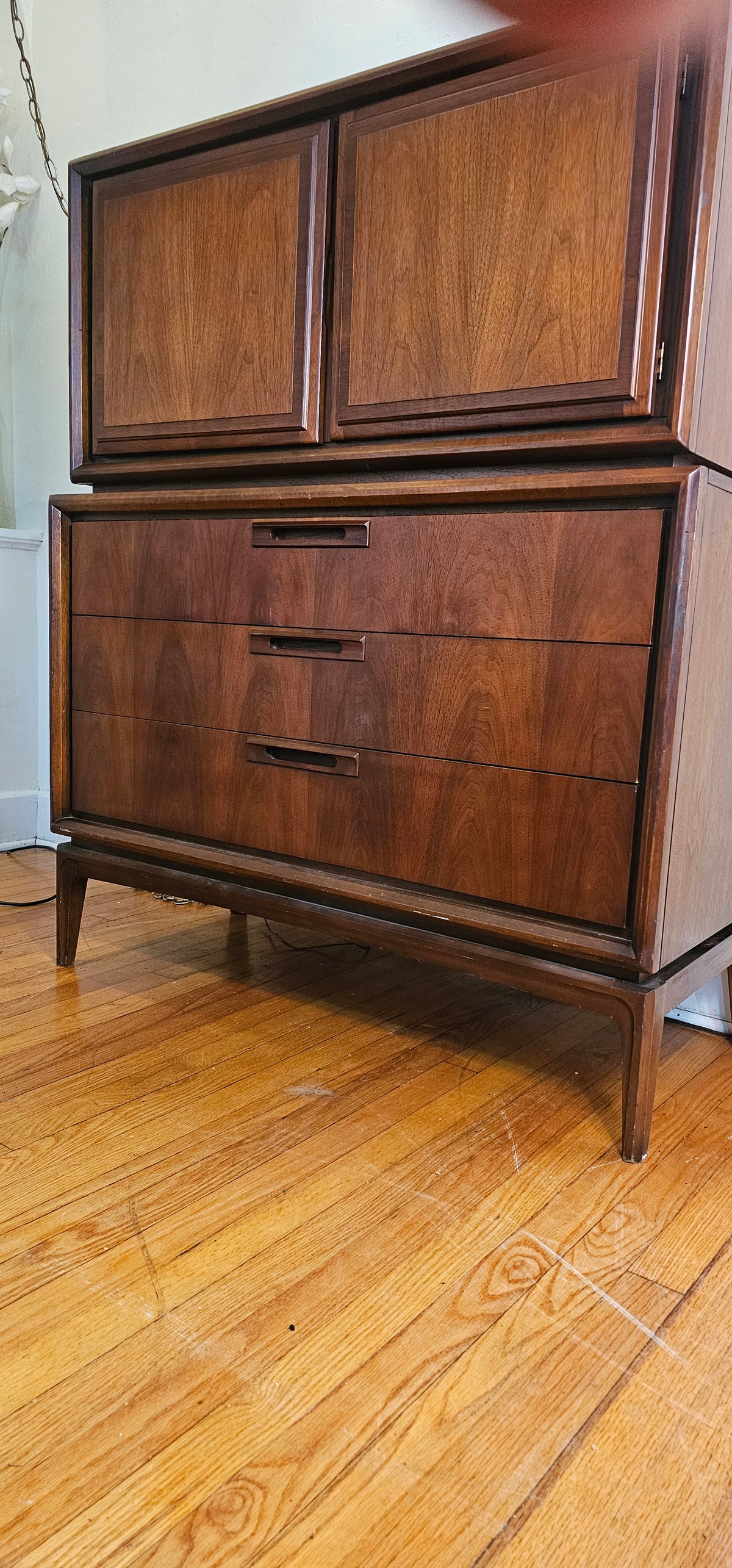 Mid Century Modern gentleman's chest by United Furniture