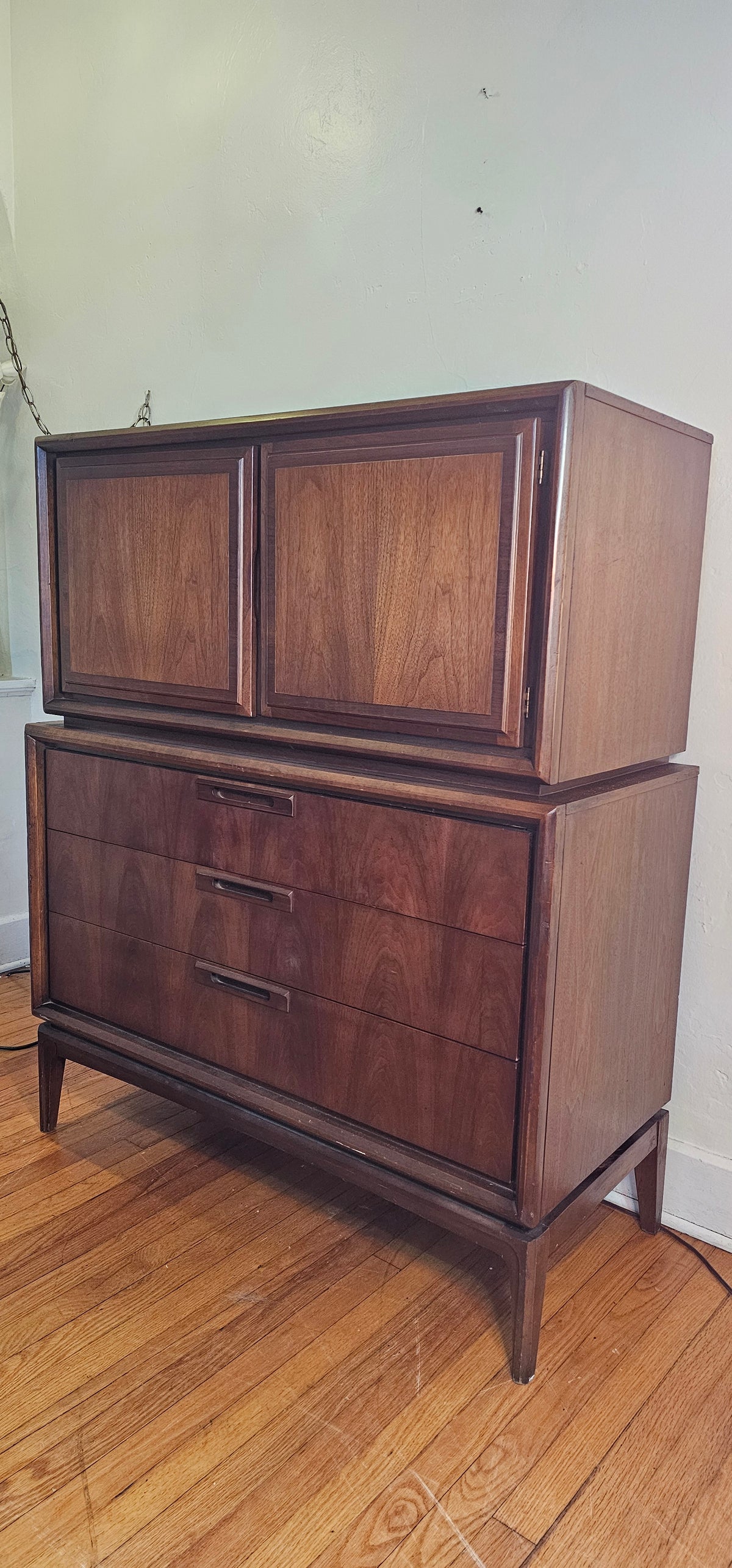 Mid Century Modern gentleman's chest by United Furniture
