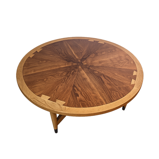 Mid Century Modern Lane Round Coffee Table