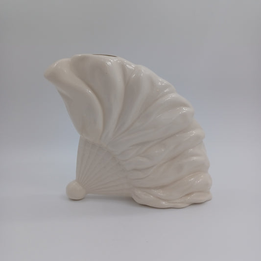 Vintage Fan Shaped Art Deco Vase