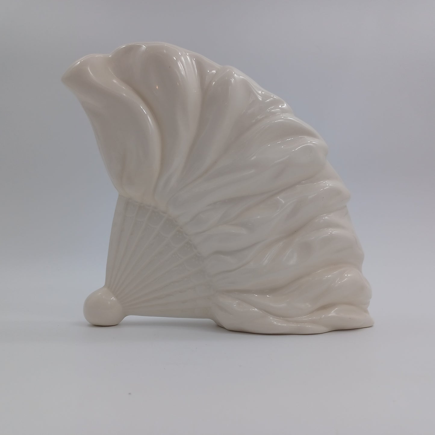 Vintage Fan Shaped Art Deco Vase