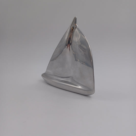 Hoselton Aluminum Sailboat Sculpture