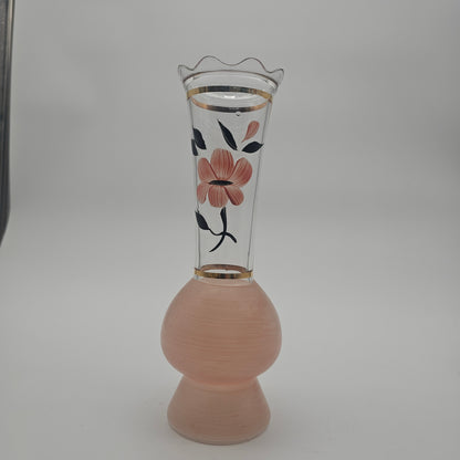 Vintage Bartlett Collins hand painted Bud vase