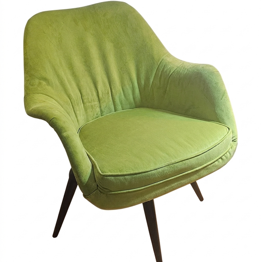 Mid Century Modern Swivel Chair by Berkline