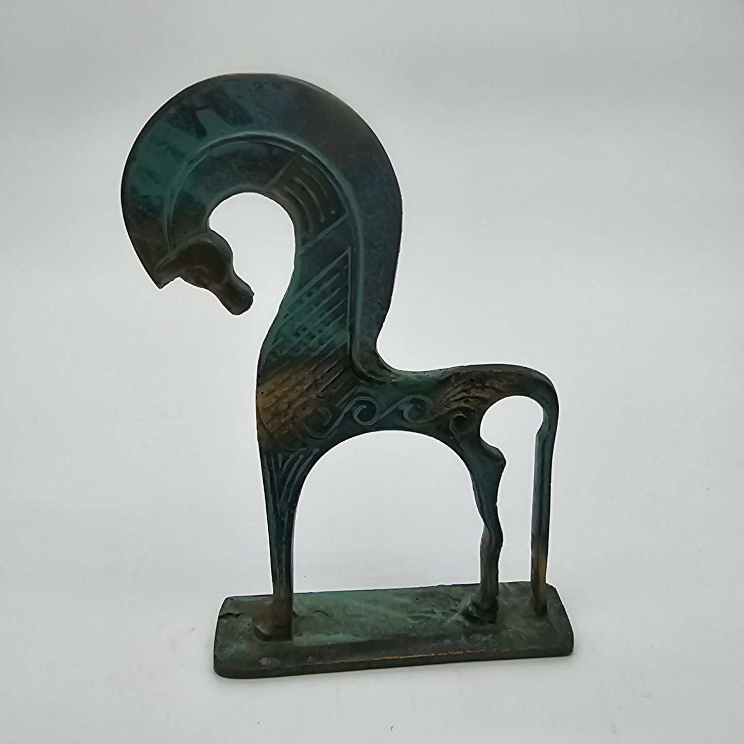 Greek Bronze Horse