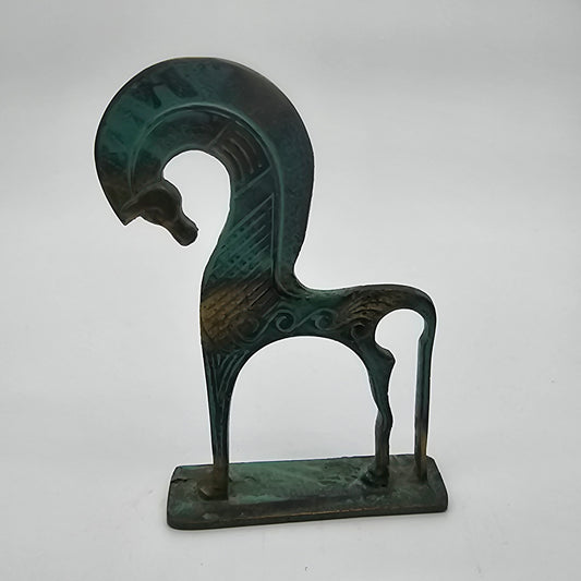 Greek Bronze Horse