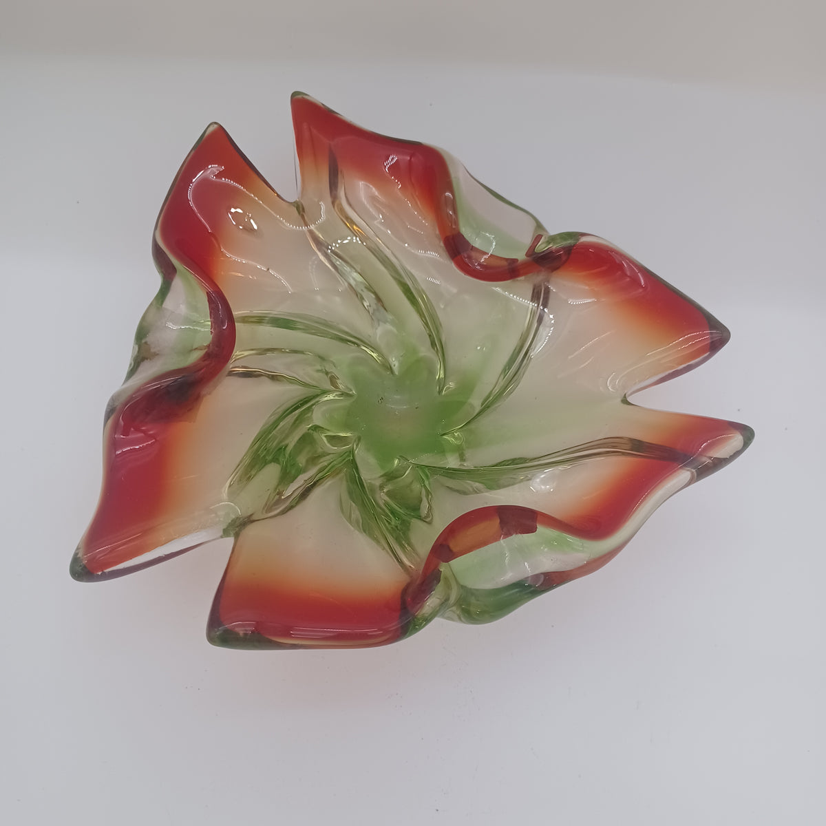 Green red glass