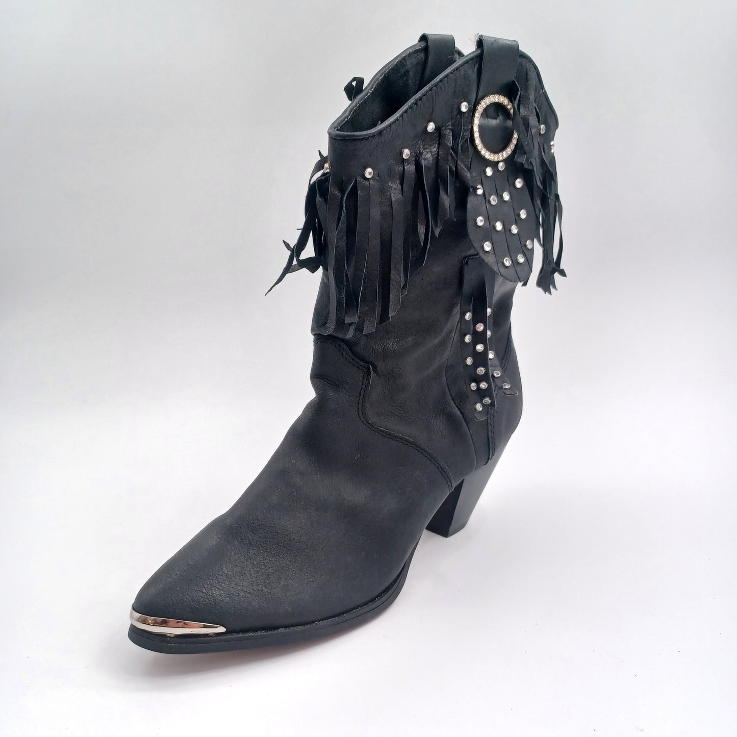 Santa Fe Cowgirl Boots Black