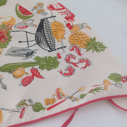 Vintage Apron Tie Back