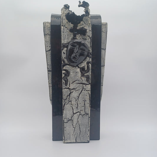Post Modern Hand Made Drama Vase