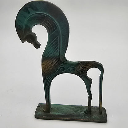 Greek Bronze Horse