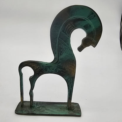 Greek Bronze Horse