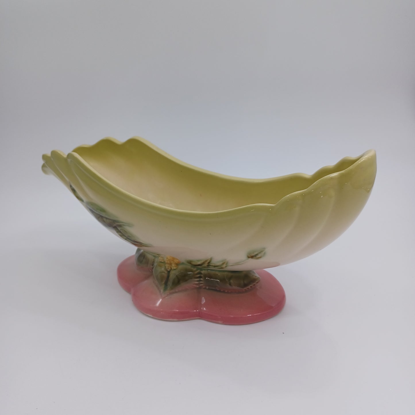 Hull Pottery Woodland Console Bowl