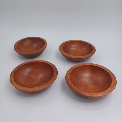 Mid Century Teak Salad Bowl Set