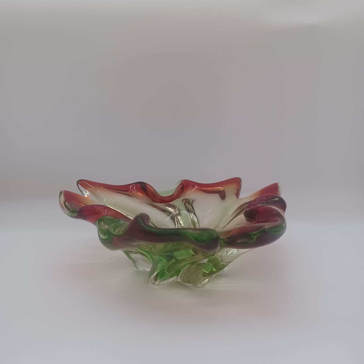 Green red glass