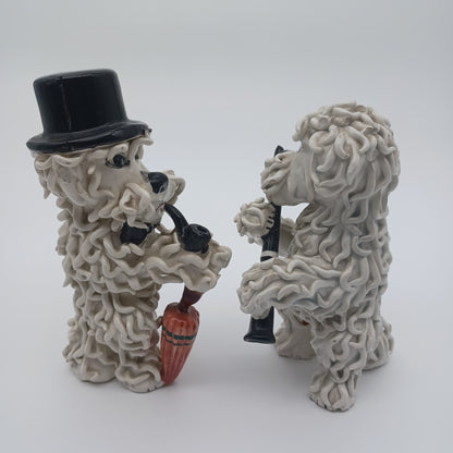 Vintage Italian Spaghetti Dogs Pair