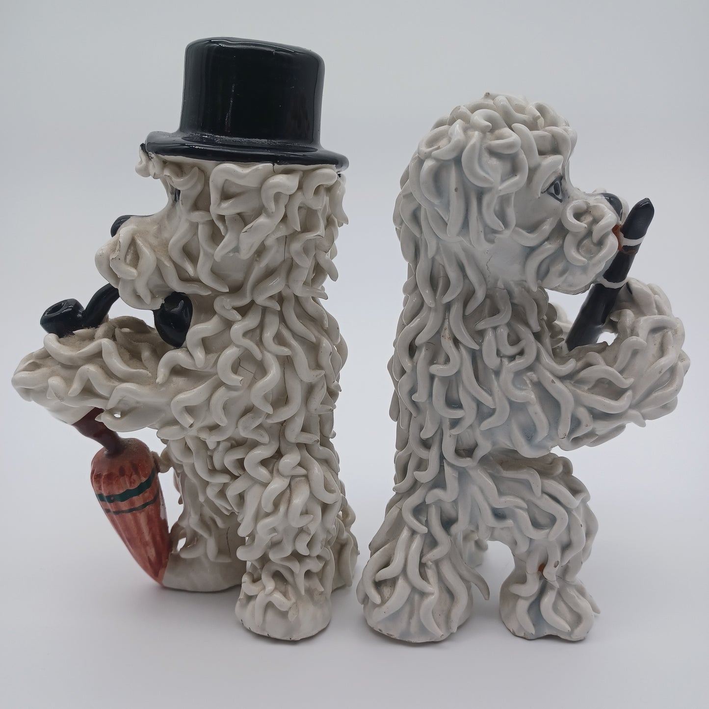 Vintage Italian Spaghetti Dogs Pair