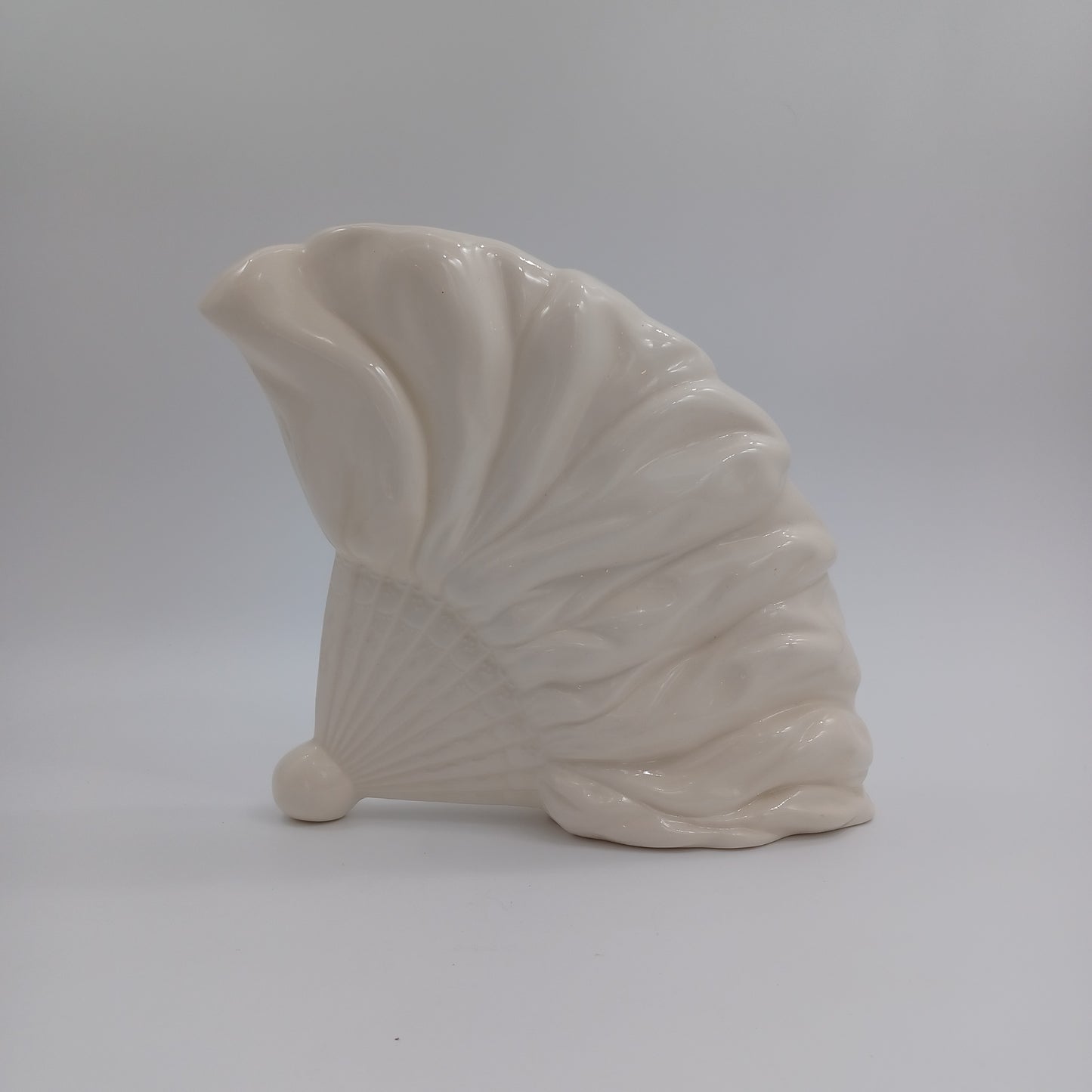 Vintage Fan Shaped Art Deco Vase