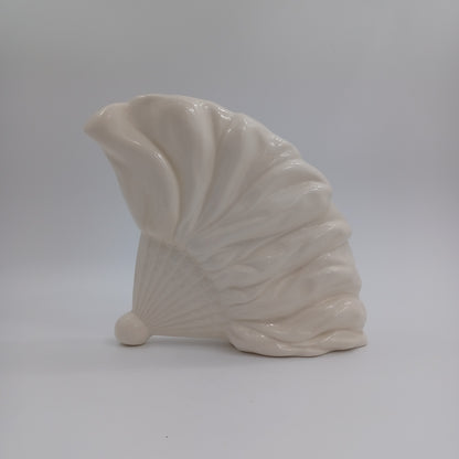 Vintage Fan Shaped Art Deco Vase