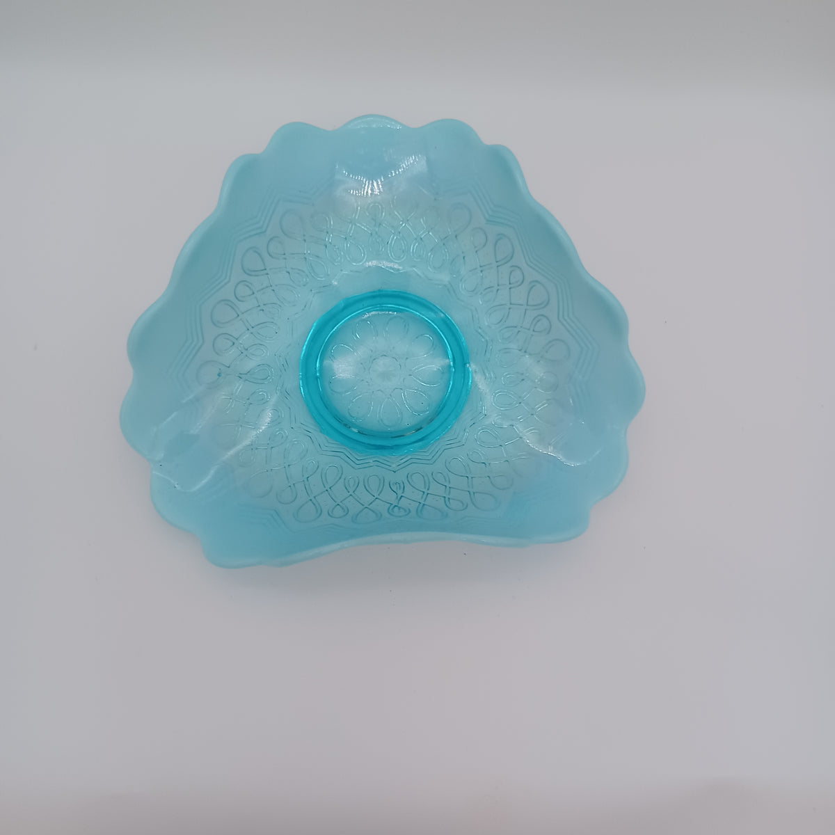 blue dish