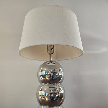 Post Modern Chrome Stacked Lamp Kovacs