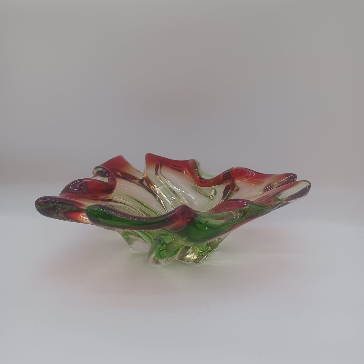 Green red glass