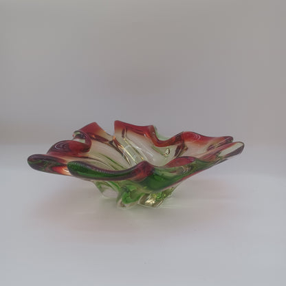 Green red glass