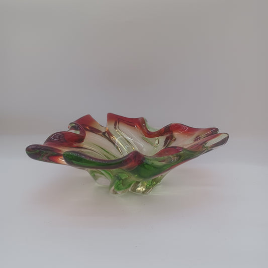 Green red glass