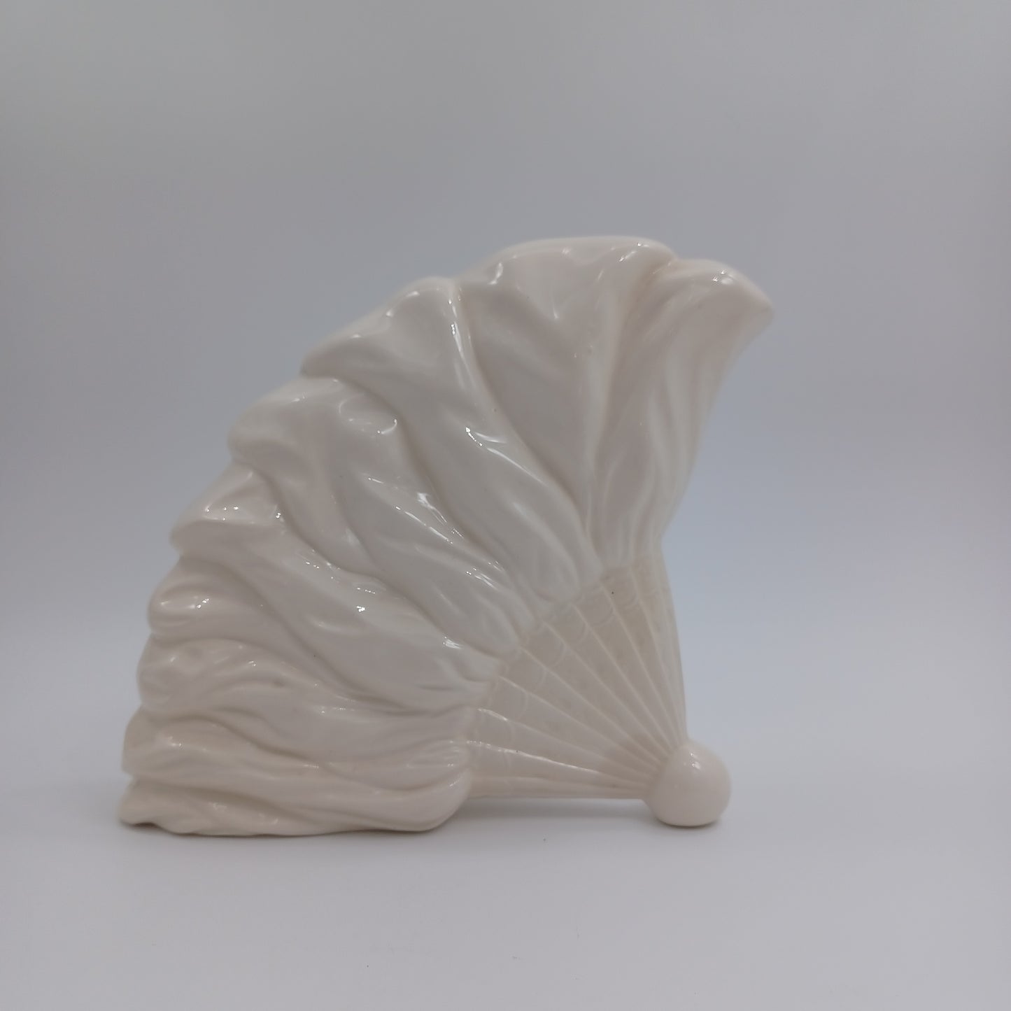 Vintage Fan Shaped Art Deco Vase
