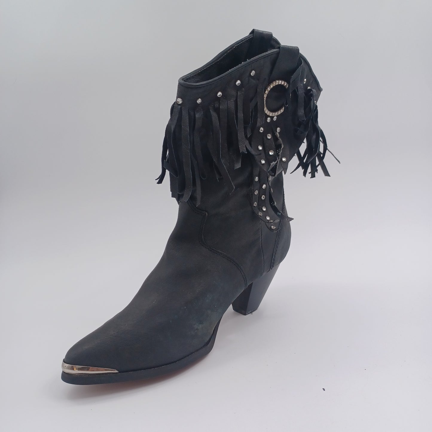 Santa Fe Cowgirl Boots Black